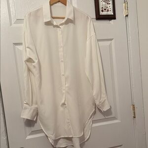 Classic White Men's Shirt